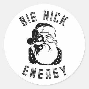 STOR NICK ENERGY RUNT KLISTERMÄRKE