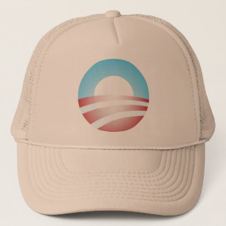 Stor nolla-Barack Obama logotyp Truckerkeps