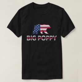 Stor novelty för vallmogåvafars dag 4th Juli T Shirt
