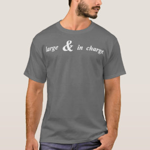 stor och ansvarig t shirt
