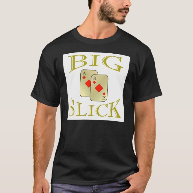 Stor oljefläck t shirt (Framsida)