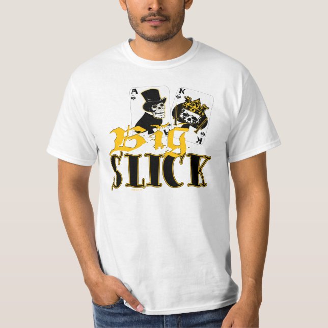 Stor oljefläck t shirt (Framsida)