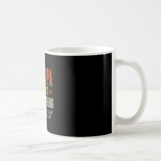 Stor opa vet allt fars dag retro kaffemugg