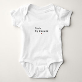 Stor opinions body | Rolig baby-personlighet T Shirt