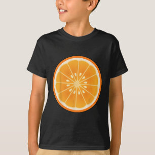 Stor Orange i skivformat cute Easy Fruit Hallowee T Shirt