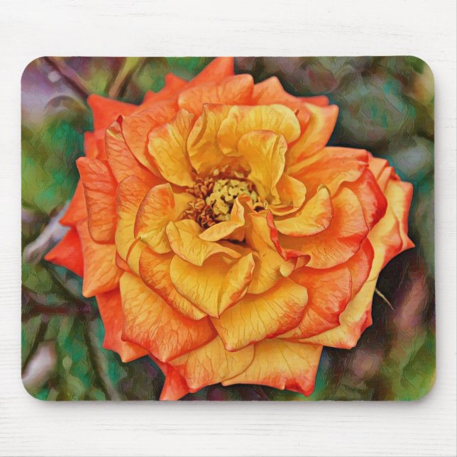 Stor Orange Ro Art Mus Pad Musmatta (Framsidan)
