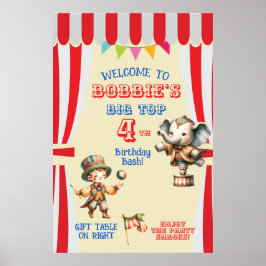 Stor övre cirkus poster