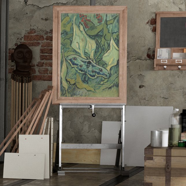 Stor påfågelspinnare av Vincent van Gogh Poster (Skapare uppladdad)