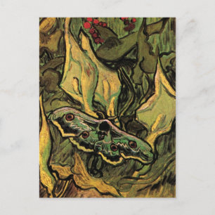 Stor påfågelspinnare av Vincent van Gogh Vykort