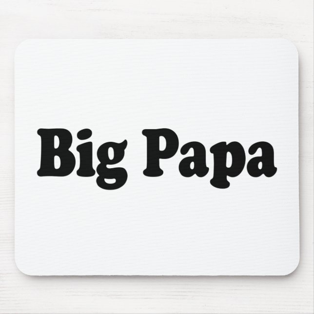 Stor pappa musmatta (Framsidan)