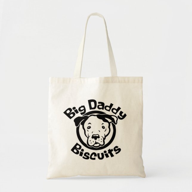 Stor pappashopping bag tygkasse (Framsidan)