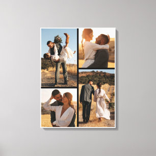 Stor Par Collage Photo Canvas