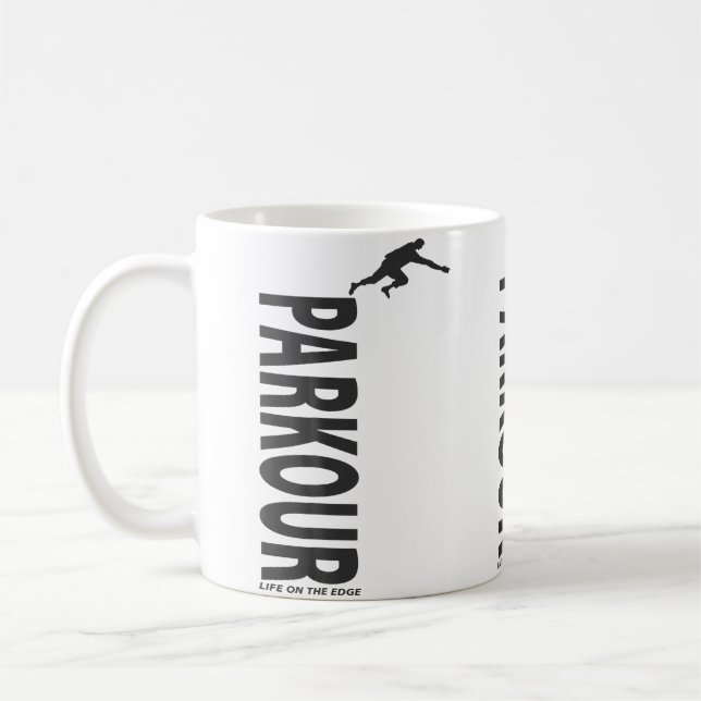 Stor Parkour 	 Livet På Gränsen Kaffemugg (Vänster)