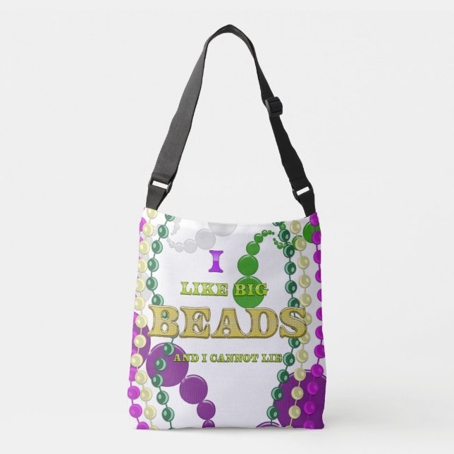 stor pärlor axelväska (Framsida)