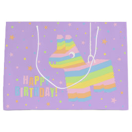 Stor Pastell Pinata Födelsedagsfest