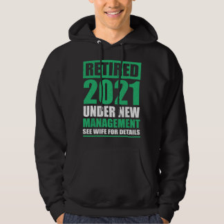 Stor pensionsgåva 2021 Pensioneärer Make Present Hoodie
