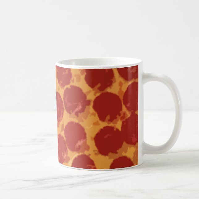 Stor peperoniPizza Kaffemugg (Höger)
