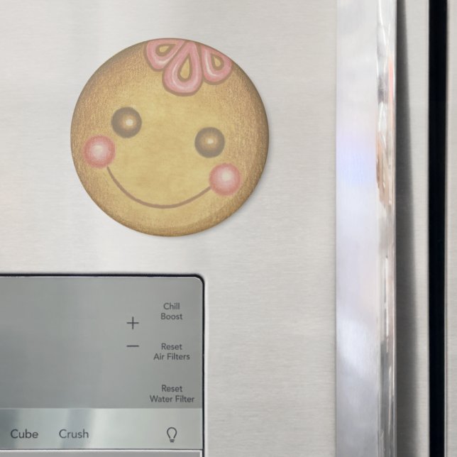 Stor pepparkakscookiesmagnet magnet (In Situ (Fridge))
