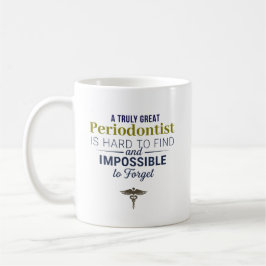 Stor Periodontist Personlig Namngåva Kaffemugg