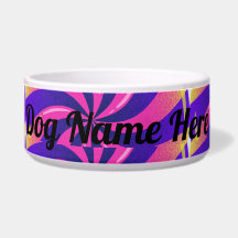 Stor Pet Bowl Ceramic Hund Matande Bowl
