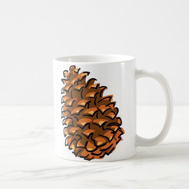 Stor Pinecone Kaffemugg (Höger)