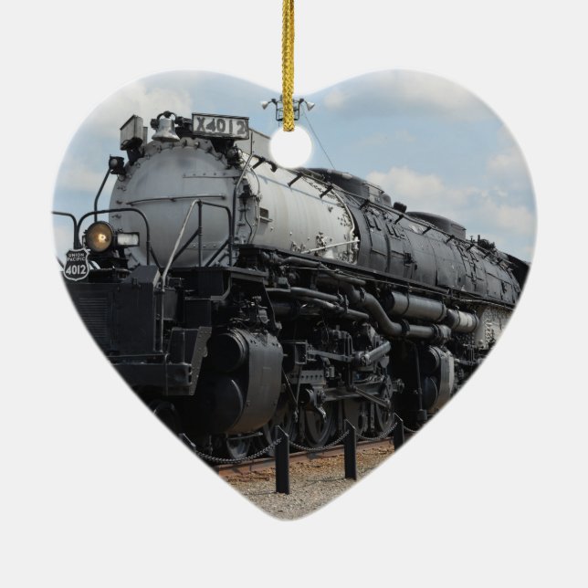 Stor pojke inte X4012 Julgransprydnad Keramik (Baksidan)