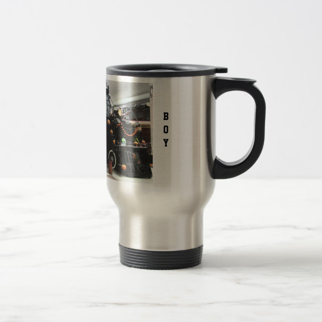 Stor pojketravel mug resemugg (Höger)