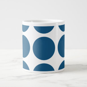 Stor polka dotsjumbomugg jumbo mugg