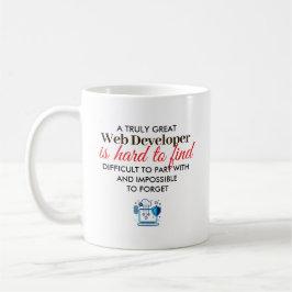 Stor present till webbutvecklare med personligt na kaffemugg