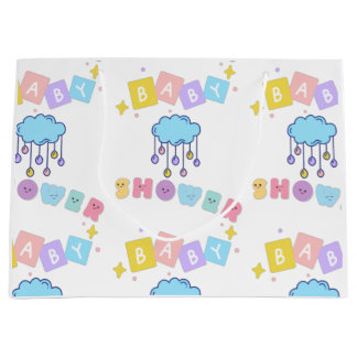 Stor presentpåse för baby shower