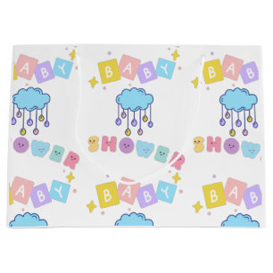 Stor presentpåse för babyfest