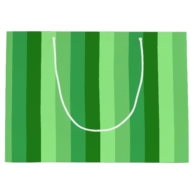 Stor presentpåse med grönt gräs (Framsidan)