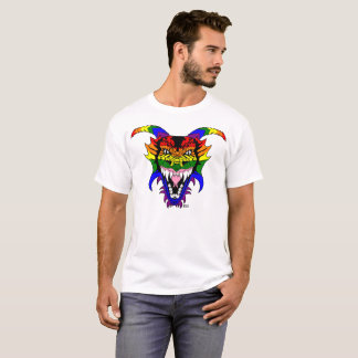 Stor pridedrake huvud t shirt