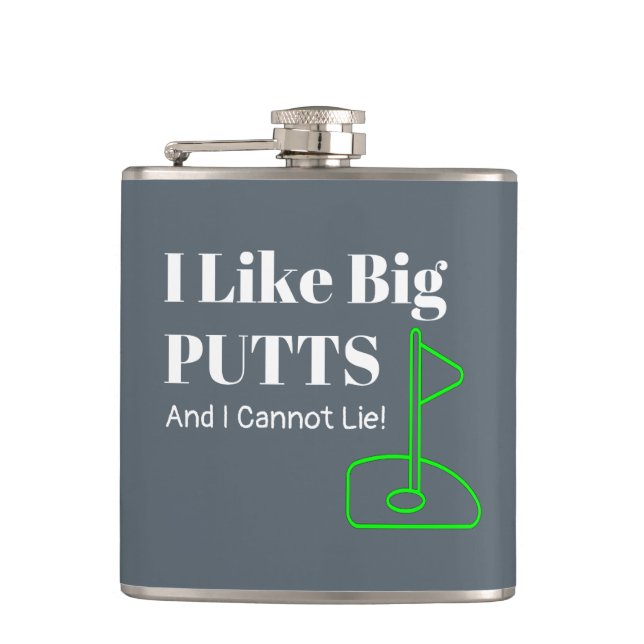 Stor PUTTS Golf-ludd Fickplunta (Framsidan)