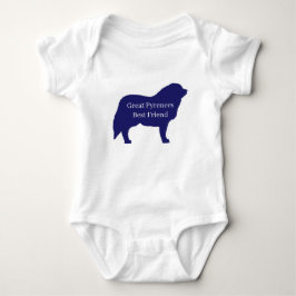 Stor Pyrenéer Baby body T Shirt