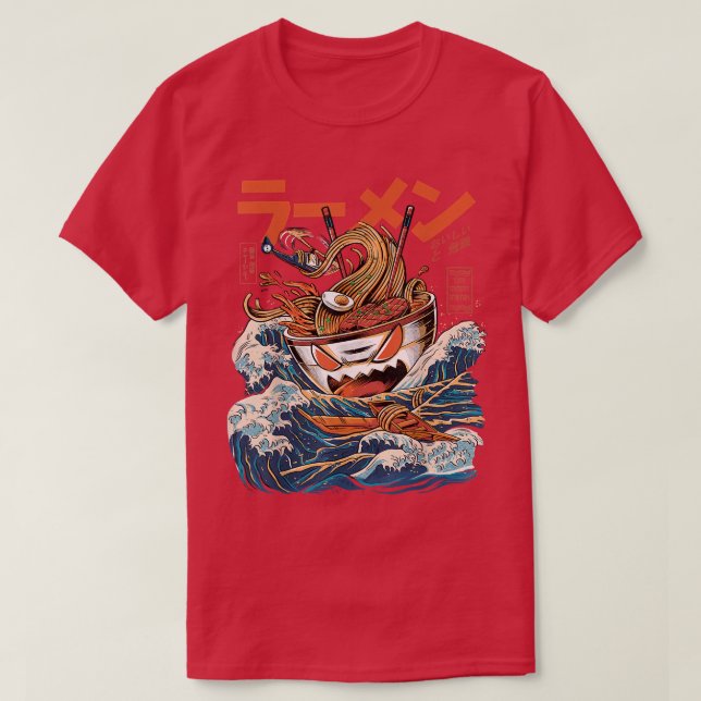 Stor Ramen  T Shirt (Design framsida)
