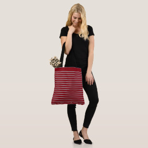 Stor, rand tote Bag Tygkasse