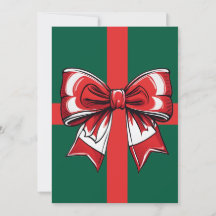 Stor Red Bow-Grönt, juldepå Helgdag Bright