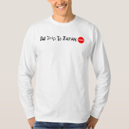 Stor resa till den Japan konkurrentlångärmaden T Shirt