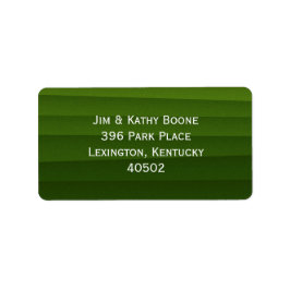 Stor Returadress för grönt Adressetikett