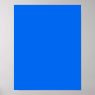 STOR RIK BRIGHT DEEP BLUE BACKGROUND TAPET TEM POSTER