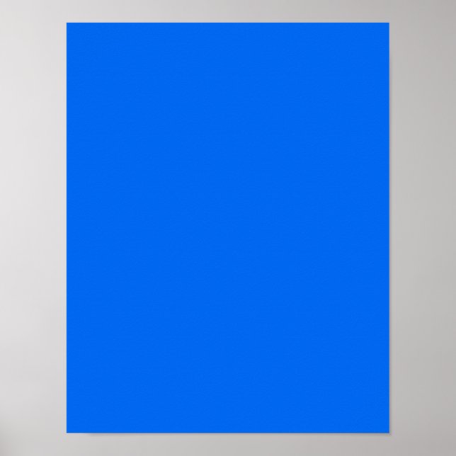 STOR RIK BRIGHT DEEP BLUE BACKGROUND TAPET TEM POSTER (Framsidan)