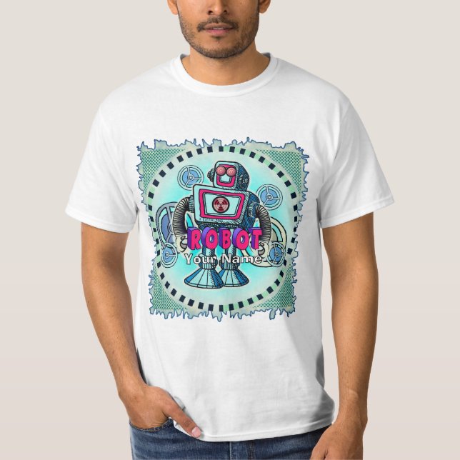 Stor Roboto T-Shirt (Framsida)