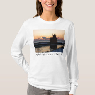 Stor röd fyr tee shirt