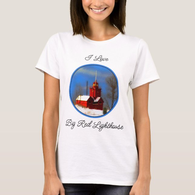 Stor röd fyrverkeripjäs - originalbild t shirt (Framsida)
