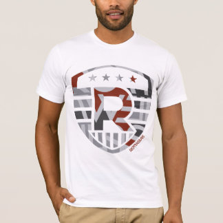 Stor röd - manar - vit tee