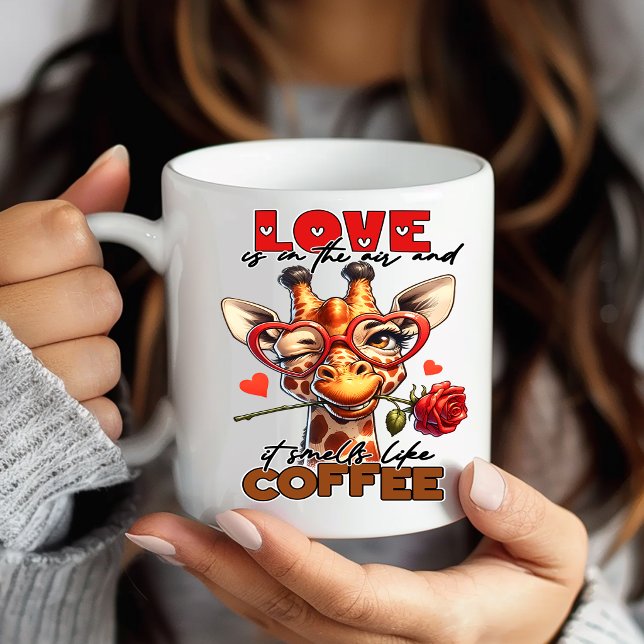 Stor Rolig Giraff Kaffe Mugg (Skapare uppladdad)