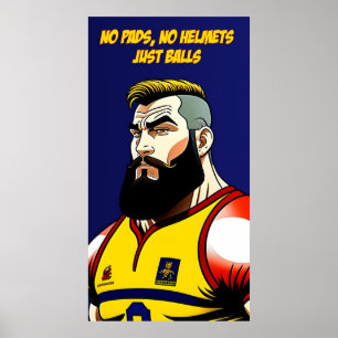Stor Rugby-Poster Poster