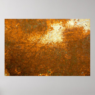 stor Rust-bas-abstrakt, gammal, antikisk, b Poster