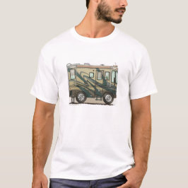 Stor RV-lagledare Motorhome för gullig lycklig T Shirt